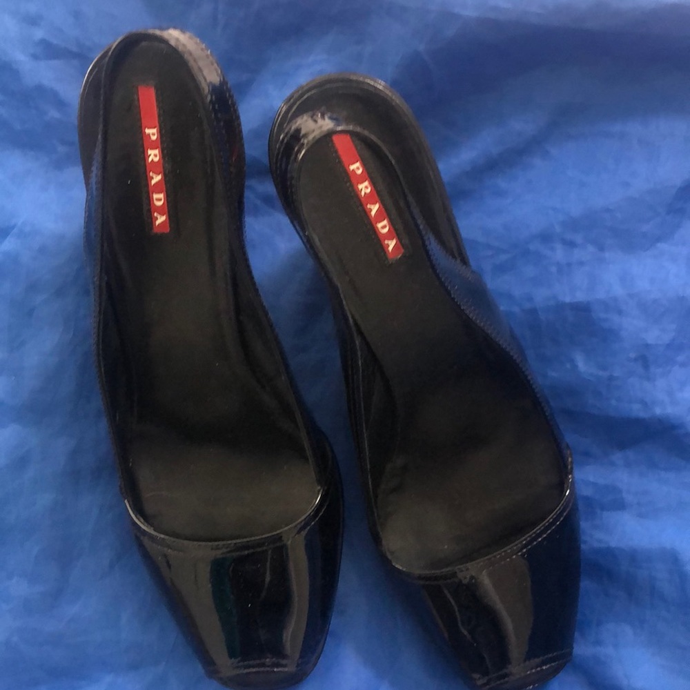 Prade patent leather shoes